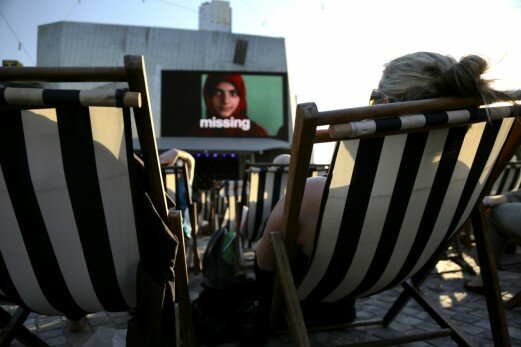 Federation Square film screening