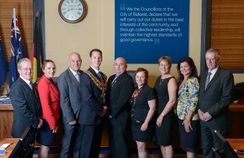 City of Ballarat Councillors 2014 group shot